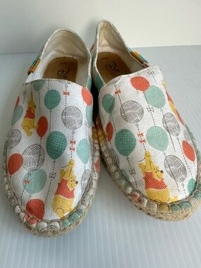 Disney X Ubuntu Espadrilles Winne The Pooh Size 8.5